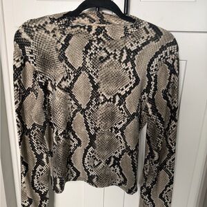Snake Print Butter Soft Top